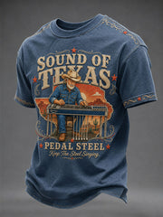 Men's Sound Of Texas Keep The Steel Singing T-shirt