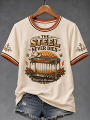 Women's The Steel Never Dies Short-sleeved T-shirt