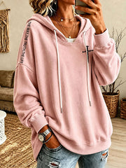 Women's The Way The Truth The Life Printed Casual Hoodie