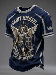 Men's Saint Michael The Archangel Short Sleeves T-shirt