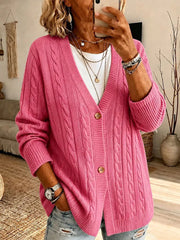 Women'S Casual Printed Cardigan