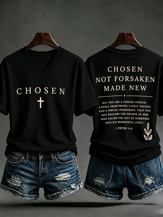 Women's Chosen Print Casual T-Shirt