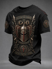 Men's Christian Armor of God Short Sleeve T-Shirt