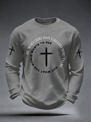 Men's Be Who God Has Called You To Be Not What The World Wants To See Waffle Top