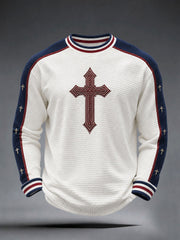 Men's Faith Cross Waffle Top