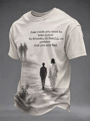 Men's Some Roads You Need To Take Alone Short sleeves T-shirt