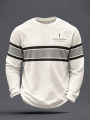 Men's Be Still and Know Waffle Top