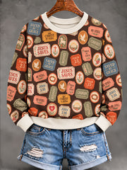 Women's Christian Faith Off-Shoulder Sweatshirt