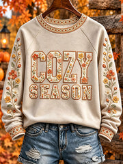 Women's "Cozy Season" Autumn Sweatshirts
