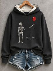 Women's Funny Skeleton Hoodie