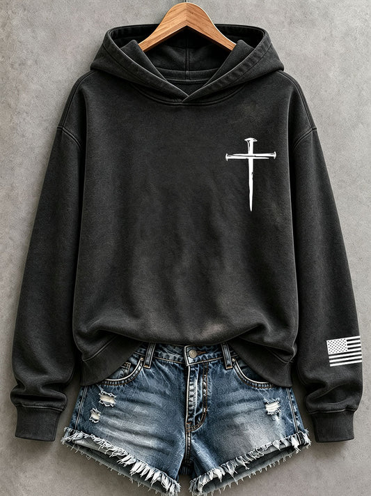 Women's Faith Cross Hoodie