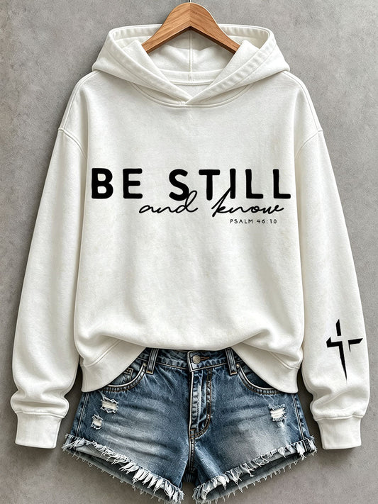 Women's Be Still And Know Hoodie