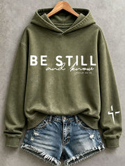 Women's Be Still And Know Hoodie