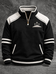 Men's Faith Printed Casual Sweatshirt