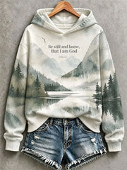Women's Be Still And Know That I Am God Hoodie