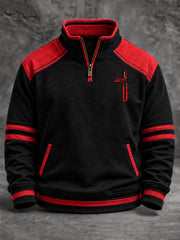 Men's Faith Printed Casual Sweatshirt
