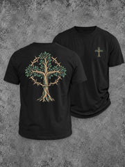 Men's Christian From Thorns to Life Short Sleeve T-shirt