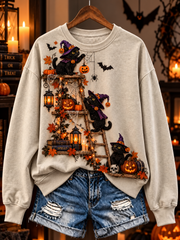 Women's Halloween Regular Sweatshirt