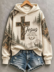 Women's Jesus The Way The Truth The Life Hoodie