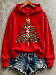 Women's Christmas Jesus Regular Sweatshirt