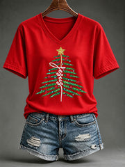 Women's Christmas Faith Short-Sleeved T-Shirt