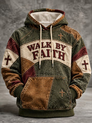 Men's Walk By Faith Printed Hoodie