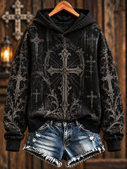 Women's Faith Print Casual Sweatshirt