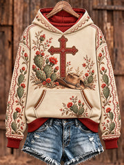 Women's Western Cross Faith Hoodies