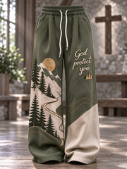 Women's Walk By Faith Wilderness Trail Print Casual Pants