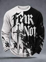 Men's Christian Faith Waffle Long Sleeve T-Shirt