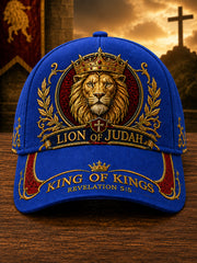 Unisex Christian Lion of Judah Art  Print Hat