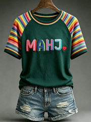 Women's Mahjong Casual T-Shirts