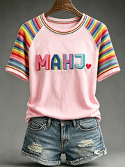 Women's Mahjong Casual T-Shirts