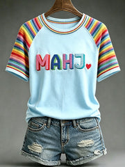 Women's Mahjong Casual T-Shirts