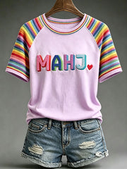 Women's Mahjong Casual T-Shirts