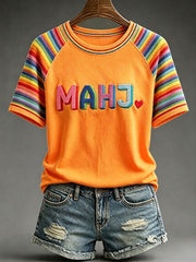 Women's Mahjong Casual T-Shirts