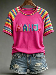 Women's Mahjong Casual T-Shirts