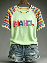 Women's Mahjong Casual T-Shirts