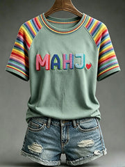 Women's Mahjong Casual T-Shirts