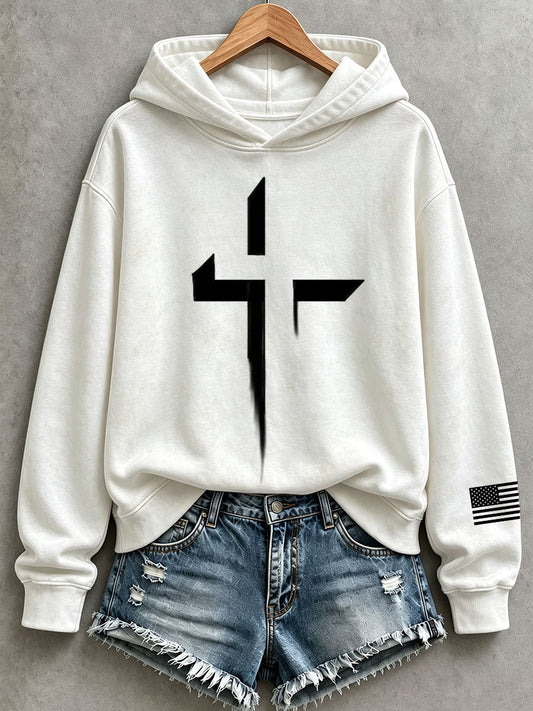 Women's Faith Cross Hoodie