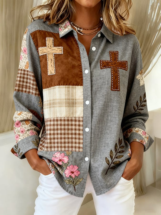 Women's faith print shirts