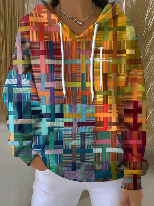 Women's Faith Art Printed Hoodie
