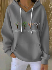 Women's Thanksgiving Autumn Pumpkin Printed Hoodie