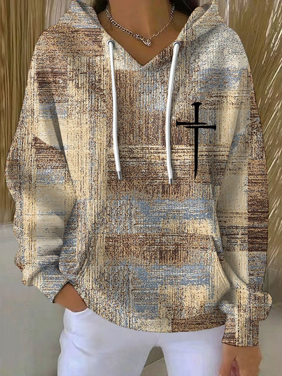 Women's Faith Art Printed Hoodie
