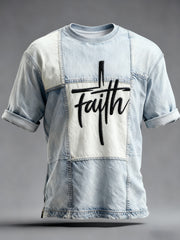 Men's Faith Cross Short Sleeve T-shirt