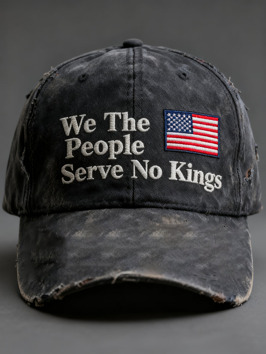 We The People Serve No Kings Cap