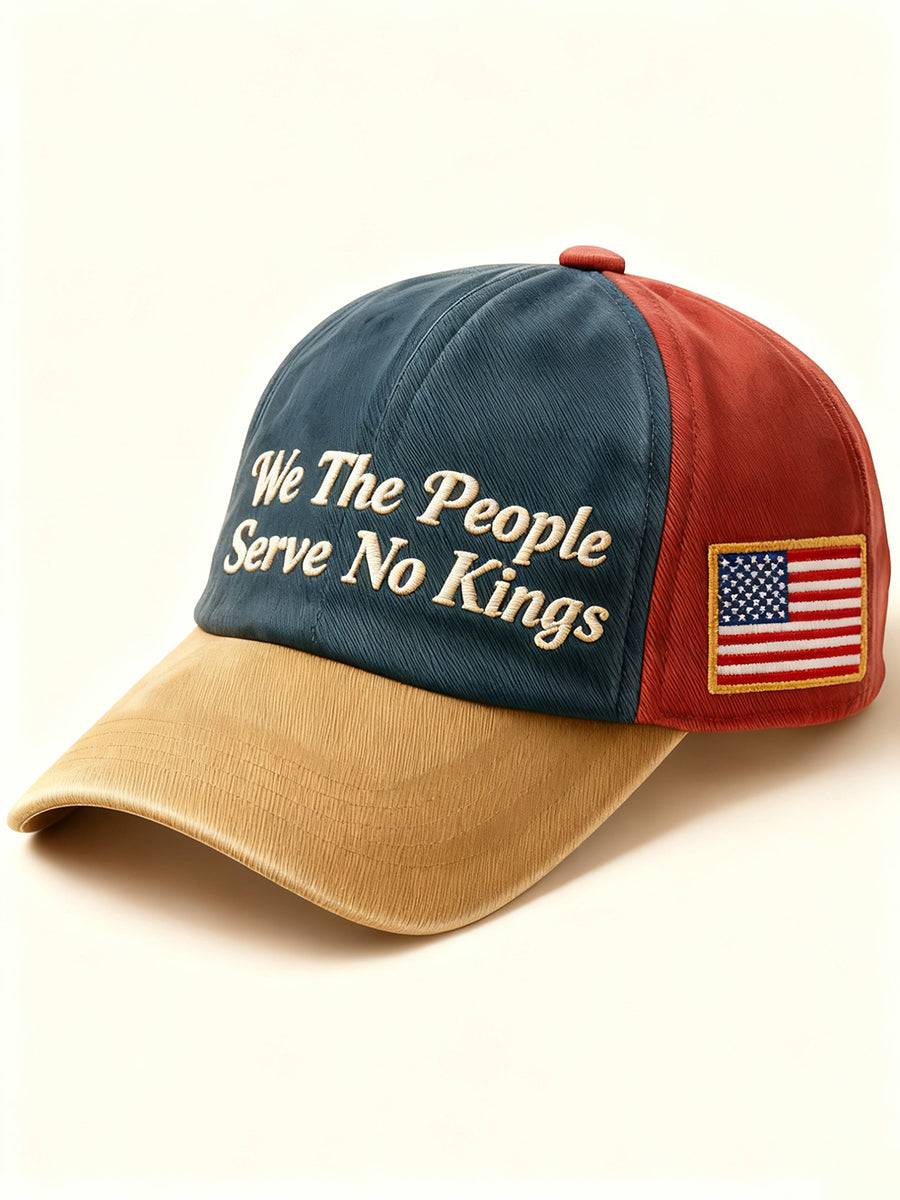 We The People Serve No Kings Cap