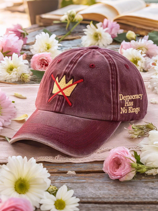 Democracy Has No Kings Cap