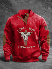 Men's I Can't But I Know A Guy Four-button Hoodie