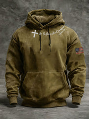 Men's Be Strong And Courangeous Hoodie